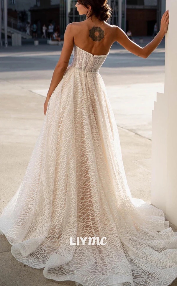 2024Beaded Arabic Exquisite Wedding Dresses Ball Gown Off the Shoulder Lace Bridal Dress Illusion Long Sleeve Custom Made Gowns