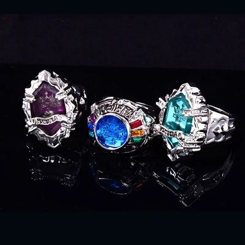 2024 7PcsSet Katekyo Hitman Reborn Vongola Alloy Rings Anime Cosplay Fashion Jewelry 240601