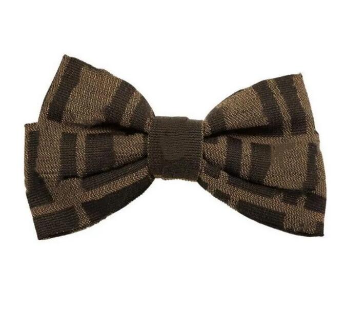 Retro Girl Hair Clips Sweet Bow Spring Clips Bowknot Barrettes Letter Layer Hairpin Luxury Designer Hair Accessories