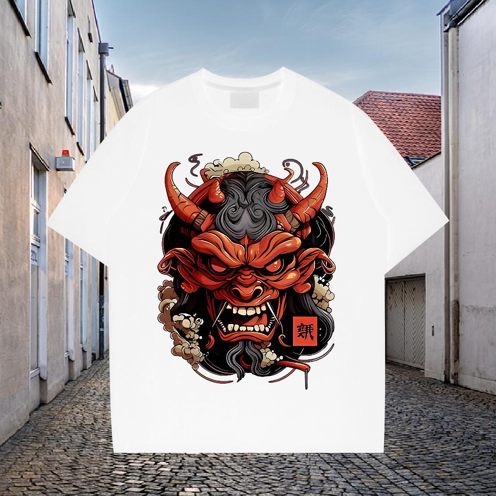 Classic Casual T Shirts Men DIY Anime Men Tops Tees Spring Summer 180g Cotton Soft Clothes