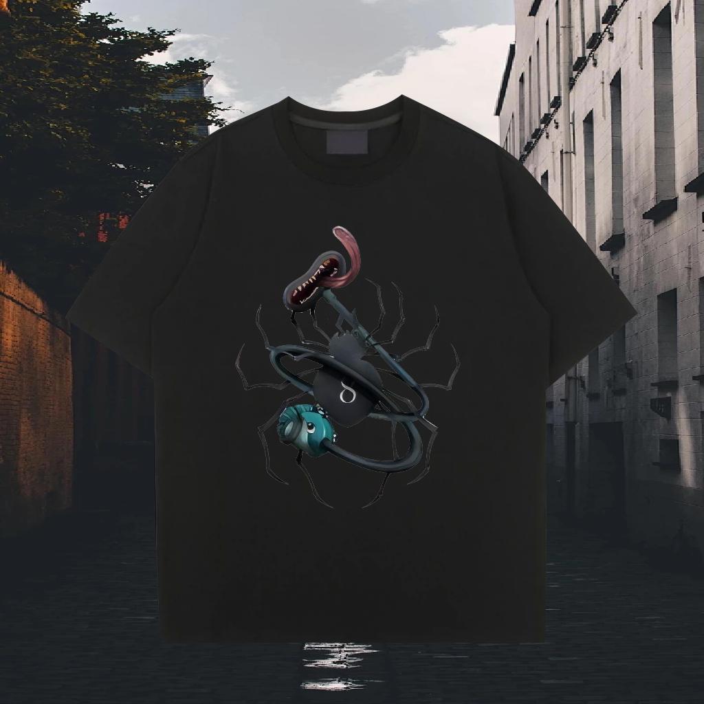 Designer T-Shirts for Men High Street Hip Hop Breathable Crew Neck Couples T Shirts Classic Graphic Tees