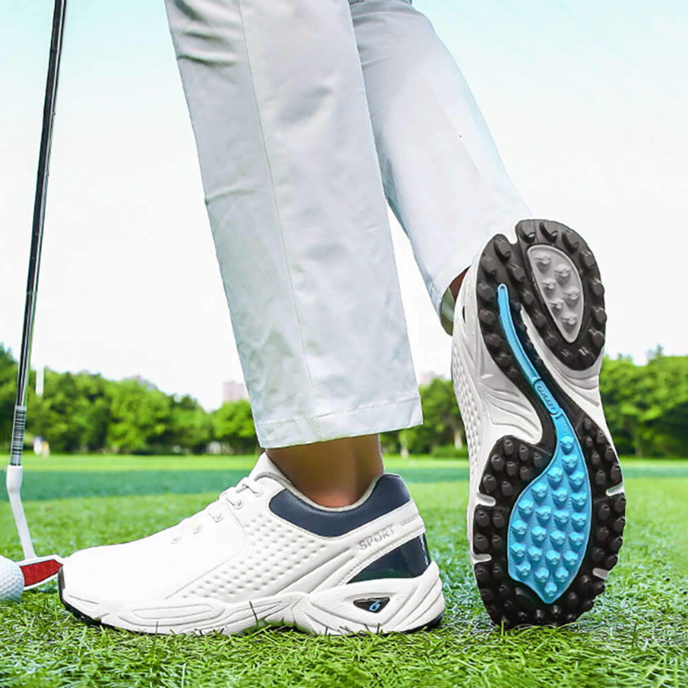 Shoes Mens Waterproof Womens Comfortable Spikeless Outdoor Comfort Walking Sports Footwears Anti Slip Athletic Golf Caddie Ddmysaturn