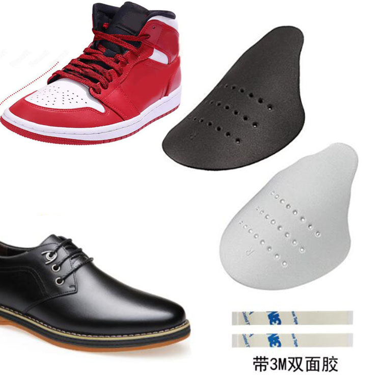 Sport shoe creases protector shoe accessories Shoe Toe Protectors Anti-Wrinkle unisex black and white colors