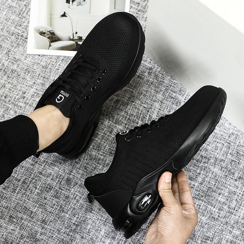 Safety Steel To Shoes Men Fashion Sports Shoes Work Boots Puncture-Proof Security Protective Shoes Indestructible 240605