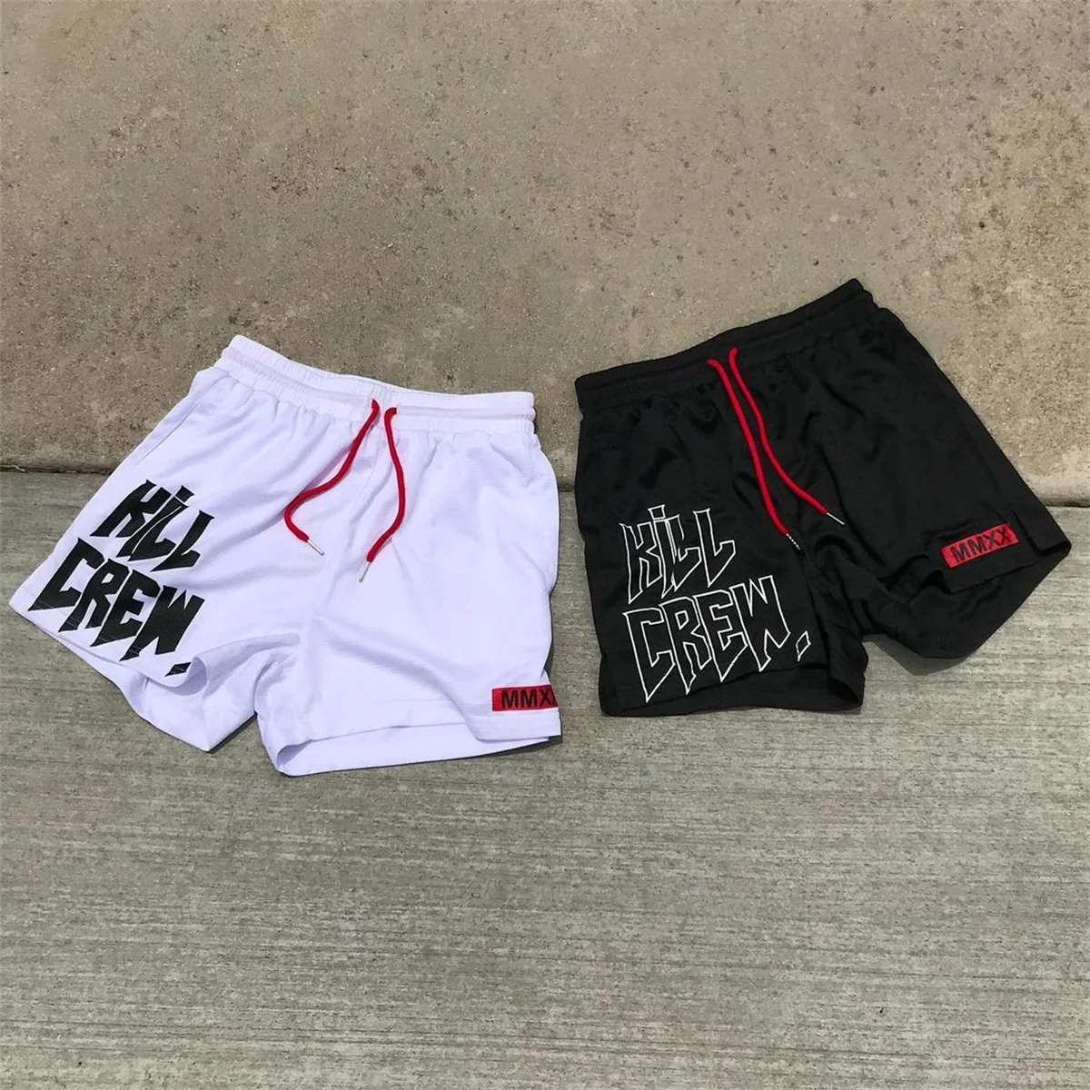 Men Summer Running Sport Bodybuilding Shorts Gym Fitness Training Male Quick Dry Beach Pants Breathable Mesh Bermuda Boxing 240603