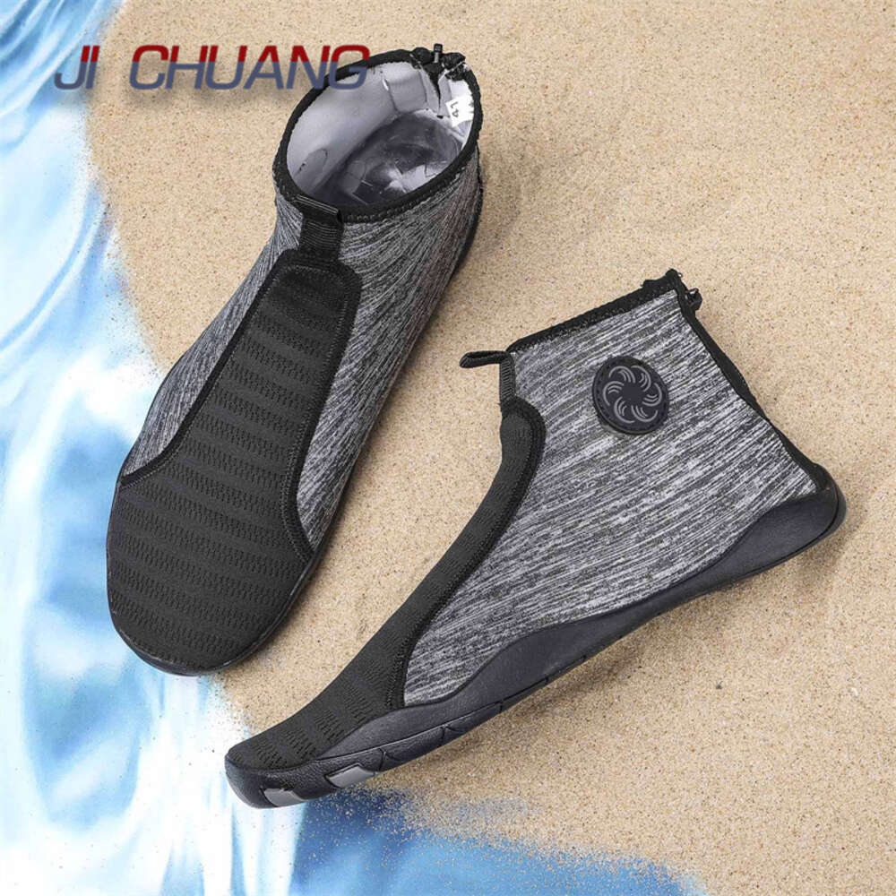 Diving Socks High Top Barefoot Water Shoes Swim Sandal Men Beach Aqua Shoe Women Drainage Wading Sneaker Fiess Fishing Surfing