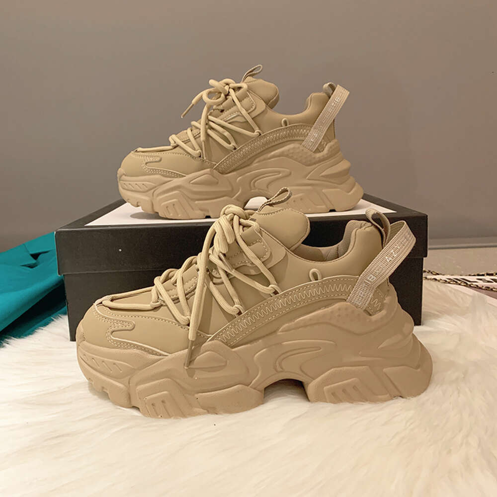 Ddmytiger Ddmytiger New Chunky Women S Sneakers Internal Increase Leather Casual White Ladies Shoes Trainer Platform Sneaker Womens Zapatillas Mujer