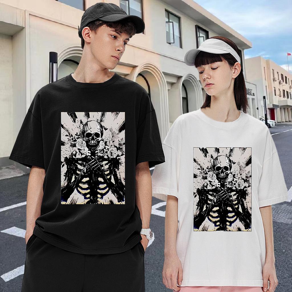 Cool T shirt Summer Casual Cotton Breathable Short Sleeve Men Tees 2024 Designer Black White Tops Tees