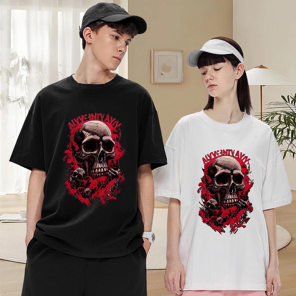 Comfortable T-Shirts for Men High Street Hip Hop Breathable Short Sleeve Tshirts New Designer Custom Anime Tops Shirt