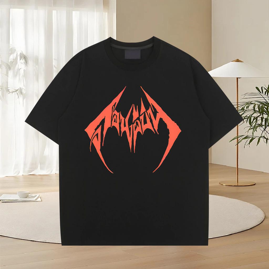 Designer T shirt High Street Hip Hop Crew Neck Cotton Breathable Tshirts 2024 DIY Printed Clothes