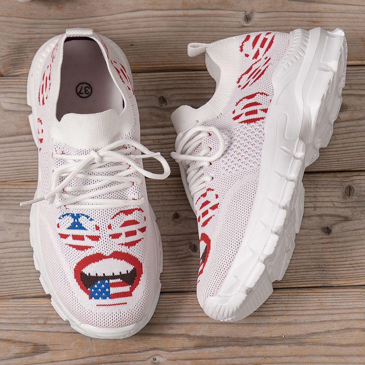 GAI Large Women Summer New Wear resistant and Breathable Fashion Trend Sports Versatile Running Popular Casual Shoes Mint