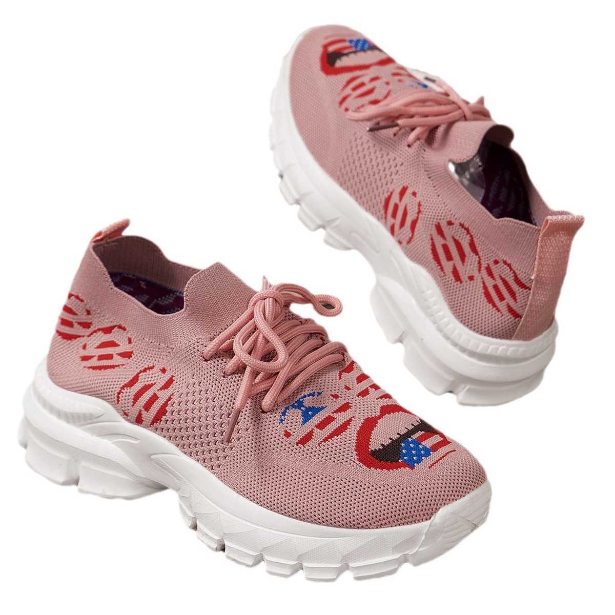 GAI Large Women Summer New Wear resistant and Breathable Fashion Trend Sports Versatile Running Popular Casual Shoes Mint