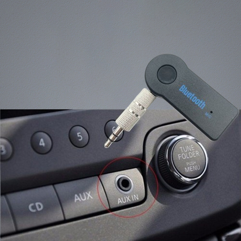 Bluetooth Car Hands Kit 35mm Streaming Stereo Wireless AUX o Music Receiver MP3 USB Bluetooth V31 EDR Player