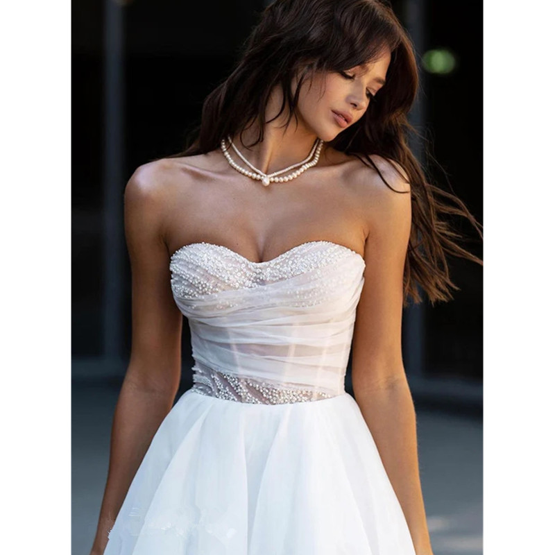 2024New Spring Lace Appliques Wedding Dresses Long Sleeve Vestidos De Novia 2024 White V-Neck Princess Bride Wedding Gowns Plus Size