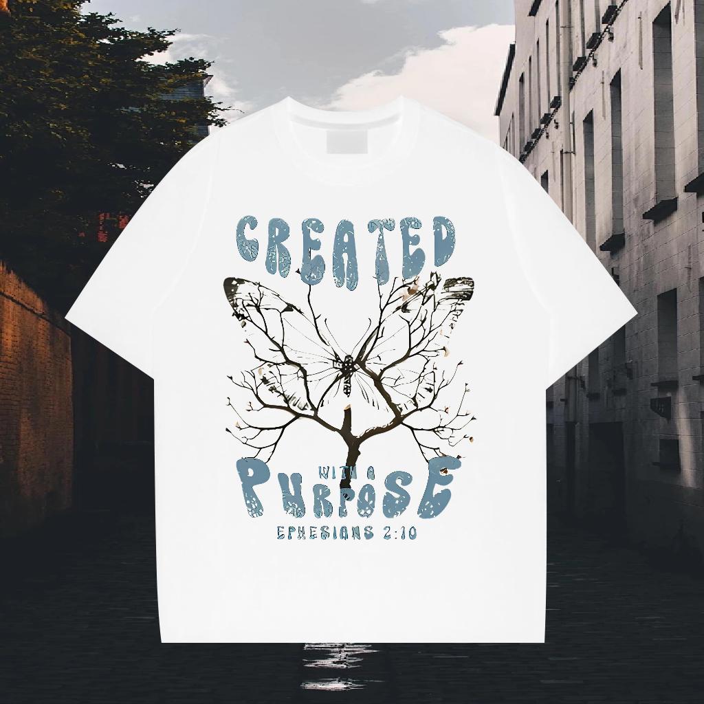 Fashion New Man T Shirts Custom Daily Outfit Mens Tshirts Crew Neck Cotton Loose Fit