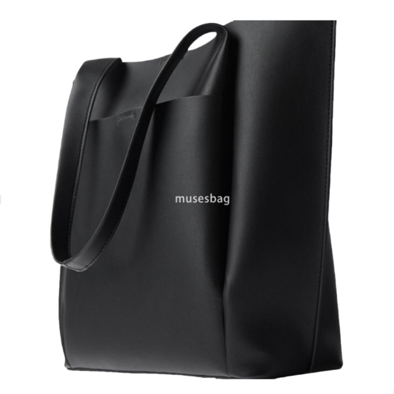 Women's High Quality PU Fashion Senior Student One Shoulder Casual, Practical Lightweight Simple Versatile Large Capacity Handbag