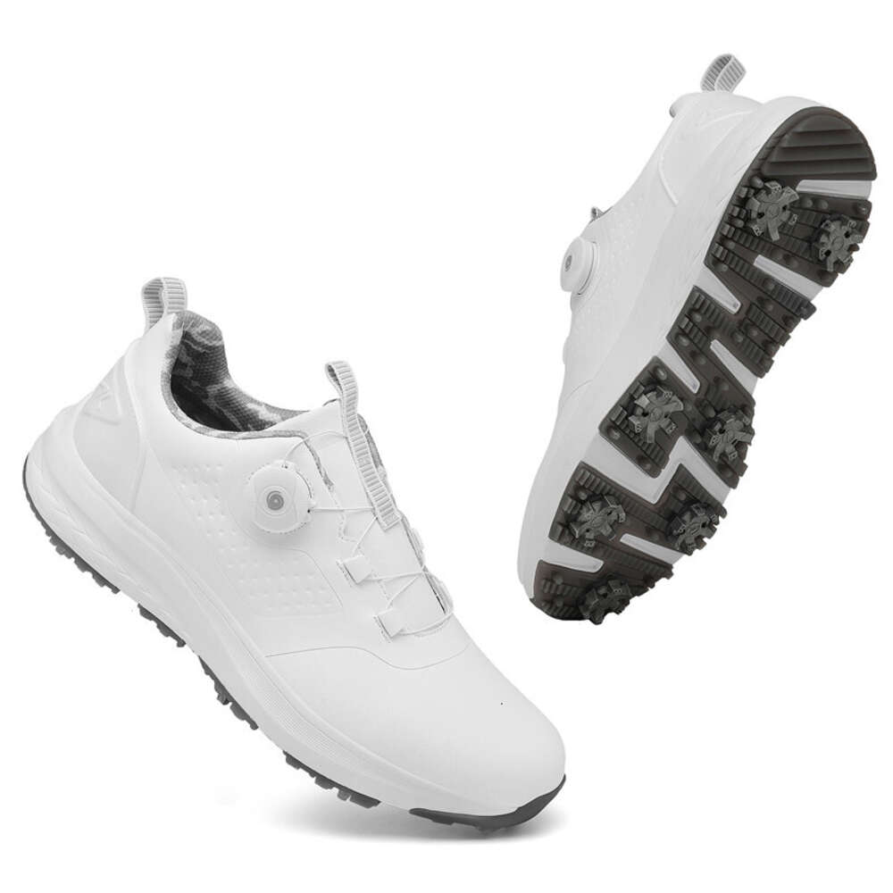 2024 Waterproof Professional Outdoor Spiked Shoes For Men Women Golf Sneakers