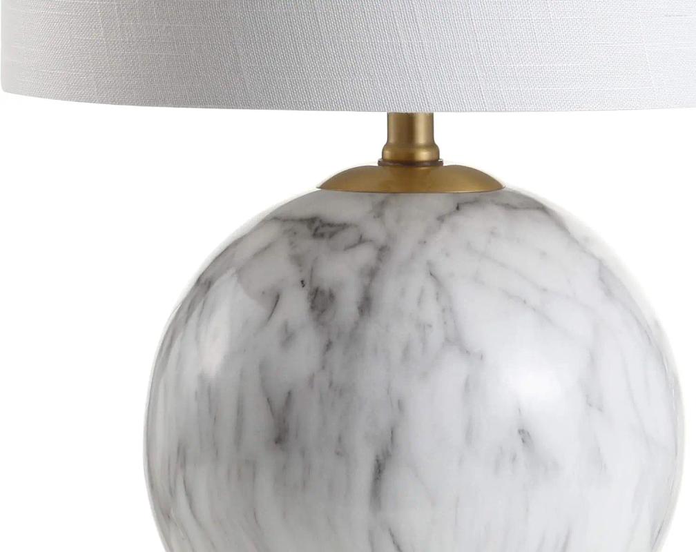 Lamps Table 21.5" Resin LED Classic Glam Bedside Desk Nightstand Lamp For Bedroom Living Room Office College Bookcase Bulb Inc Roo