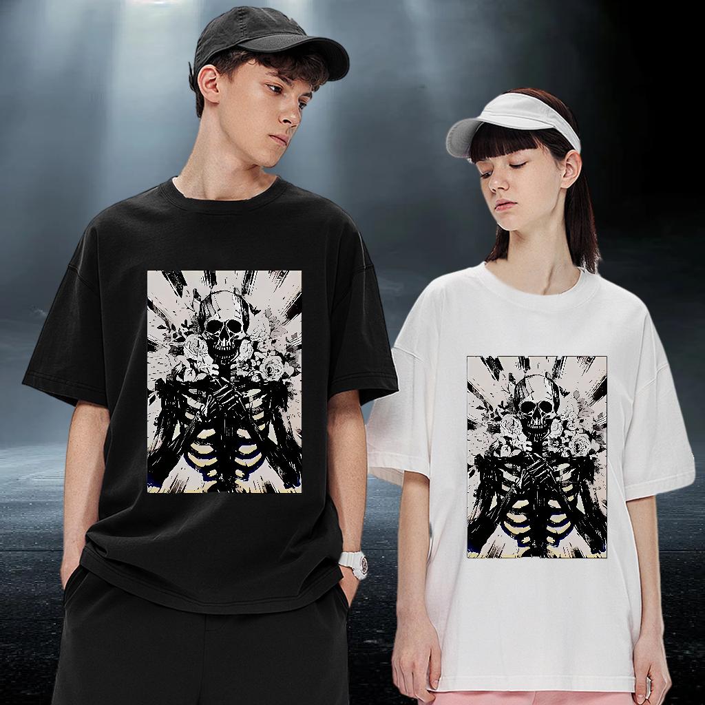 Wholesale T Shirt For Man Street wear Hip Hop Cotton Breathable Short Sleeve Mens Tshirts 2024 DIY Graphic Polos