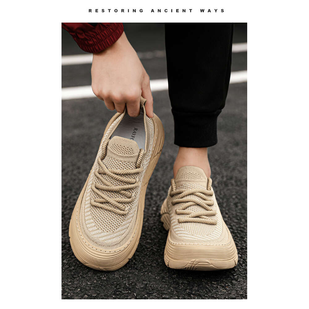 New Design Ddmysports Men Casual Style Anti Slip Shoes Versatile Trendy Breathable Comfortable Lightweight Free Shipping Outdoor