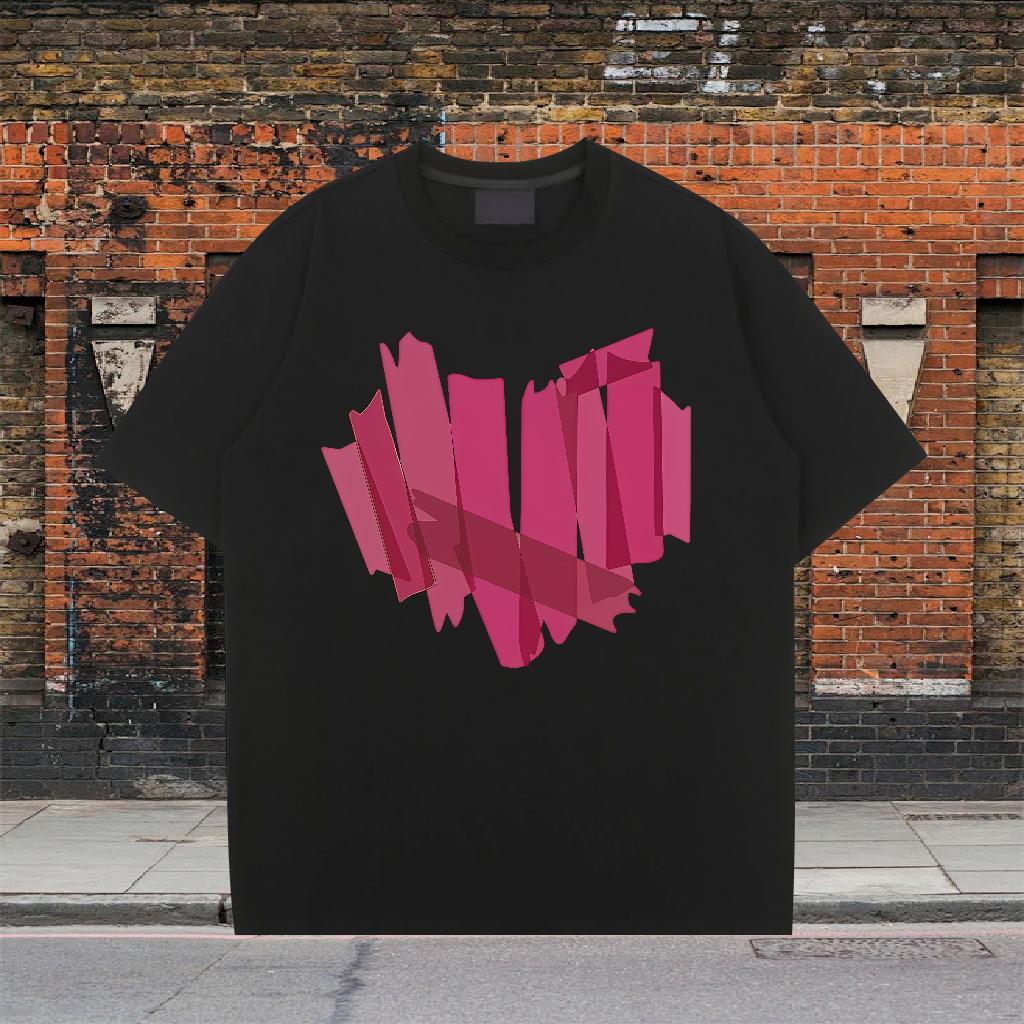 Stylist T-Shirts Plus Size Custom Street wear Hip Hop Tshirts Crew Neck Cotton Breathable Cool Design