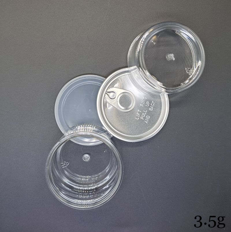 Child Resistant 3.5g Plastic Cans Empty Bottles Customize Labels Available Food Grade Jars Container 3.5 Gram 100ml Tinplate Can OEM