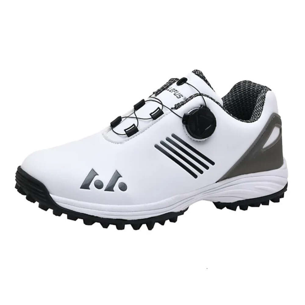 Ddmysports New For Good Quality Sport Shoe Mens Anti Slippery Spikes Golf Training Man Leather Walking Shoes Men OUTDOOR