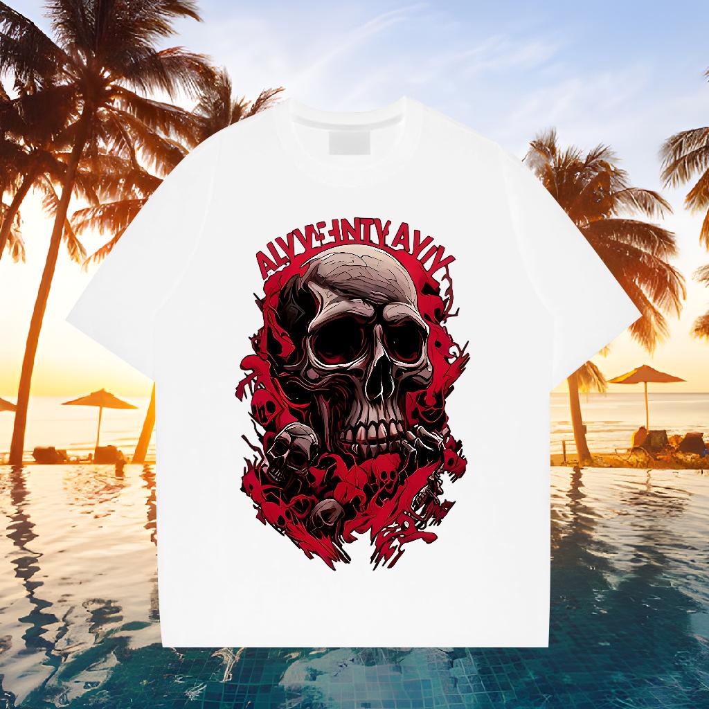 5A Men Tees Short sleeve Cotton Soft Casual T shirt Plus Size Custom Customized Tshirts