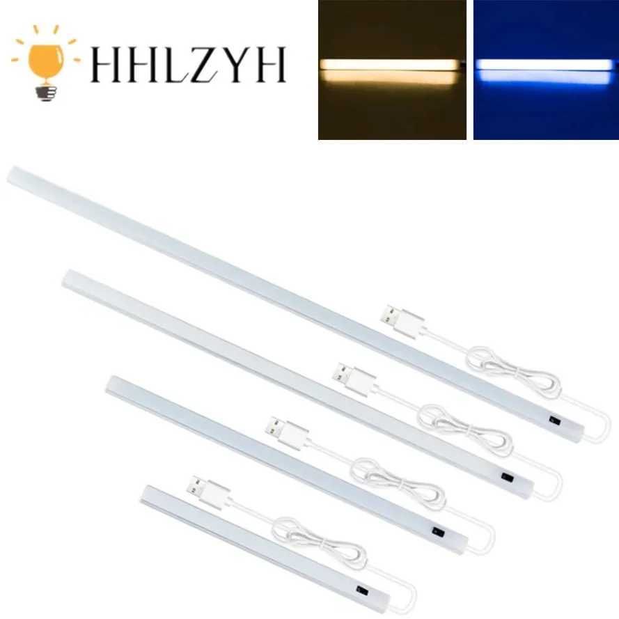 Desk Lamps USB LED Strip Desk Lamp 12V Hand Sweep Switch Motion Sensor Table Lamp 20/30/50cm Children Room LED Under Cabinet Kitchen Lights S2460