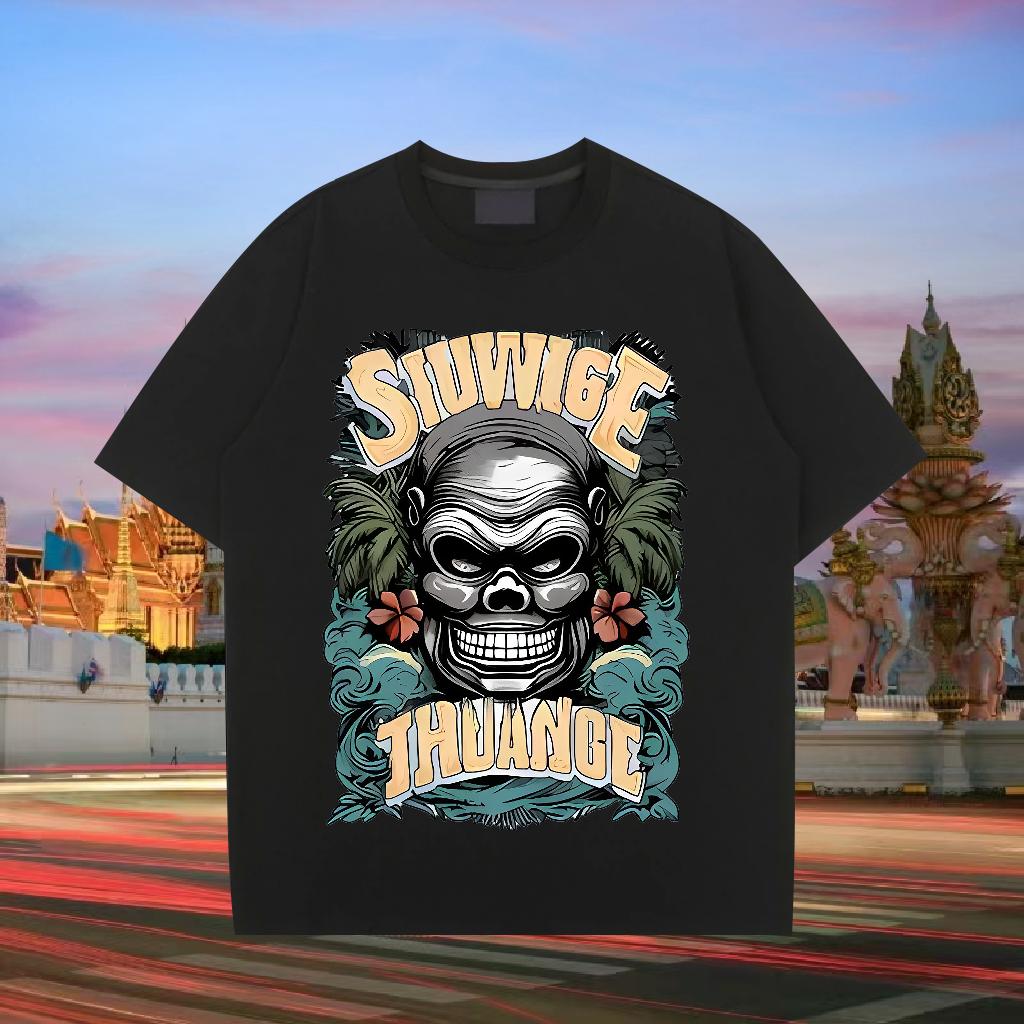 2024 DIY Mens T Shirts Anime Print Couples T Shirts Sports Casual O-Neck Short Sleeve Cotton Soft Tops Tees