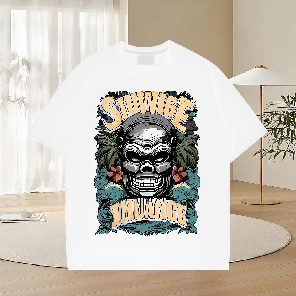 Soft T-Shirts Outdoor Breathable Crew Neck Cotton Tshirts Wholesale Oversized Tees Shirts