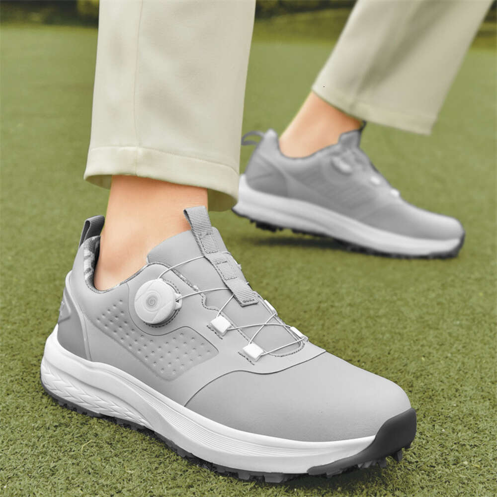 2024 Waterproof Professional Outdoor Spiked Shoes For Men Women Golf Sneakers