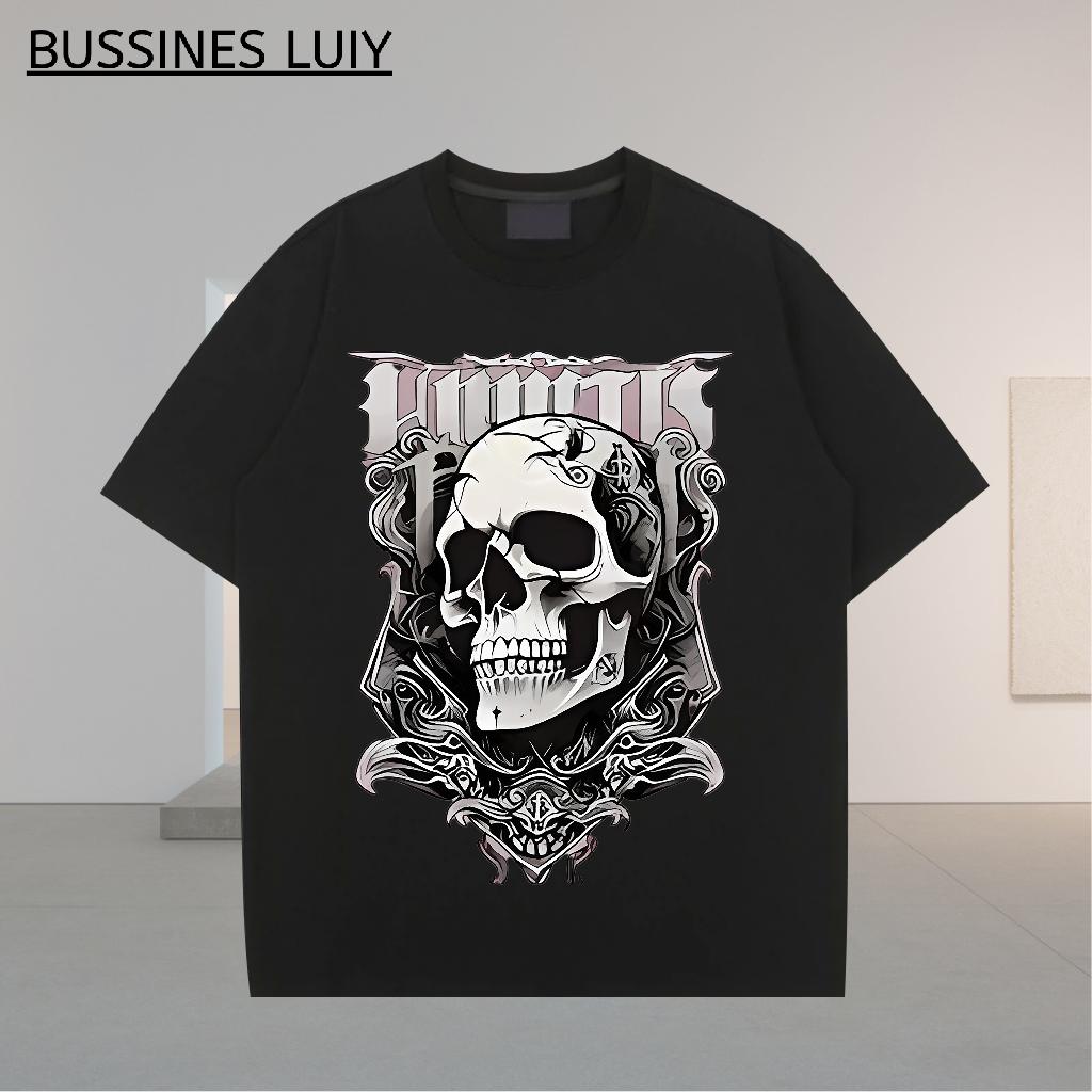 Fashion New T-Shirts for Men Custom Cartoon Street Men Tees Short sleeve Cotton Soft Loose Fit