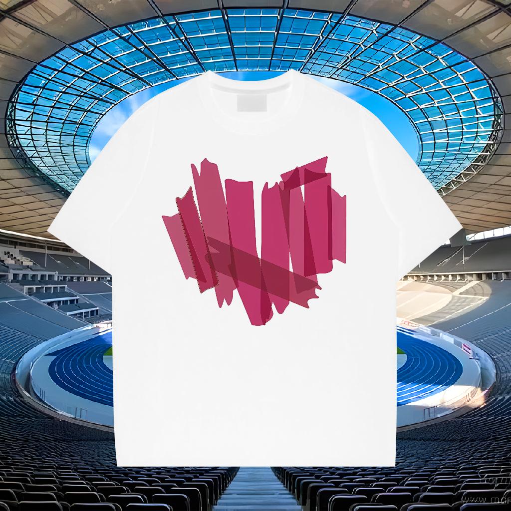 Designer Fashion Men T Shirts Cartoon Print Summer Casual Couples T Shirts Cotton Breathable Soft Loose