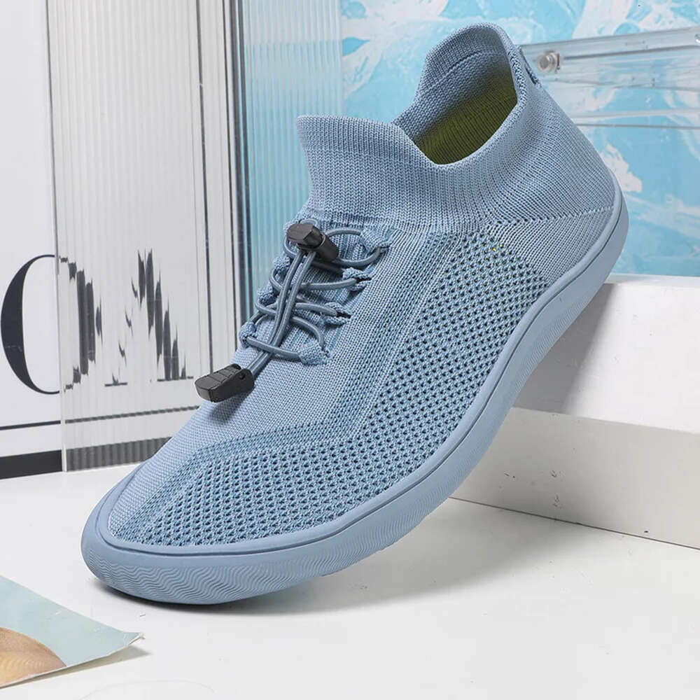 Unisex Breathable New Mesh Men Barefoot Wide Toed Shoes Brand Flats Soft Zero Drop Sole Wider Toe Sneakes Large Size Ddmysaturn