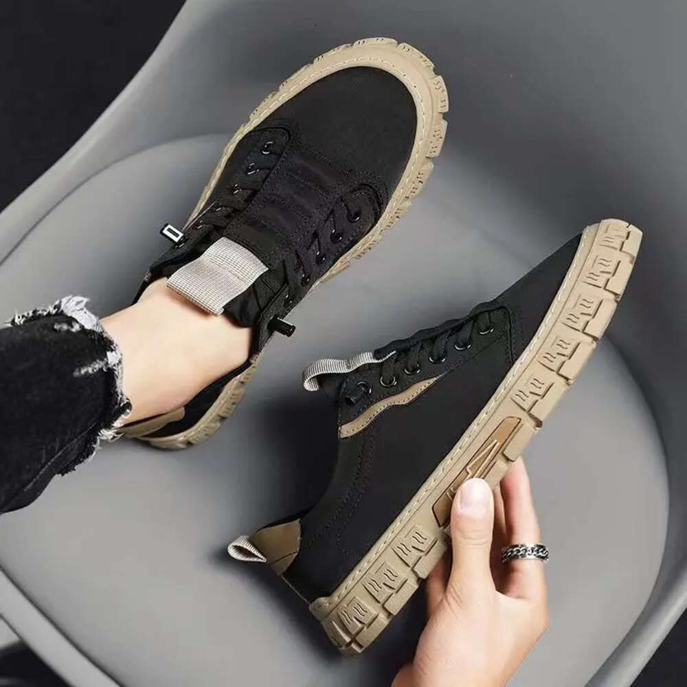 Flats Sneakers New Casual One Pedal Breathable Loafers Stylish And Comfortable High End Brand Shoes For Men Ddmysaturn