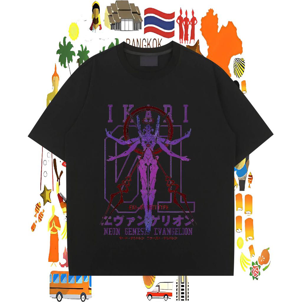 Loose Tshirt for Man Woman 180g Cotton Casual Beach T Shirts Men Black White Custom Tshirts