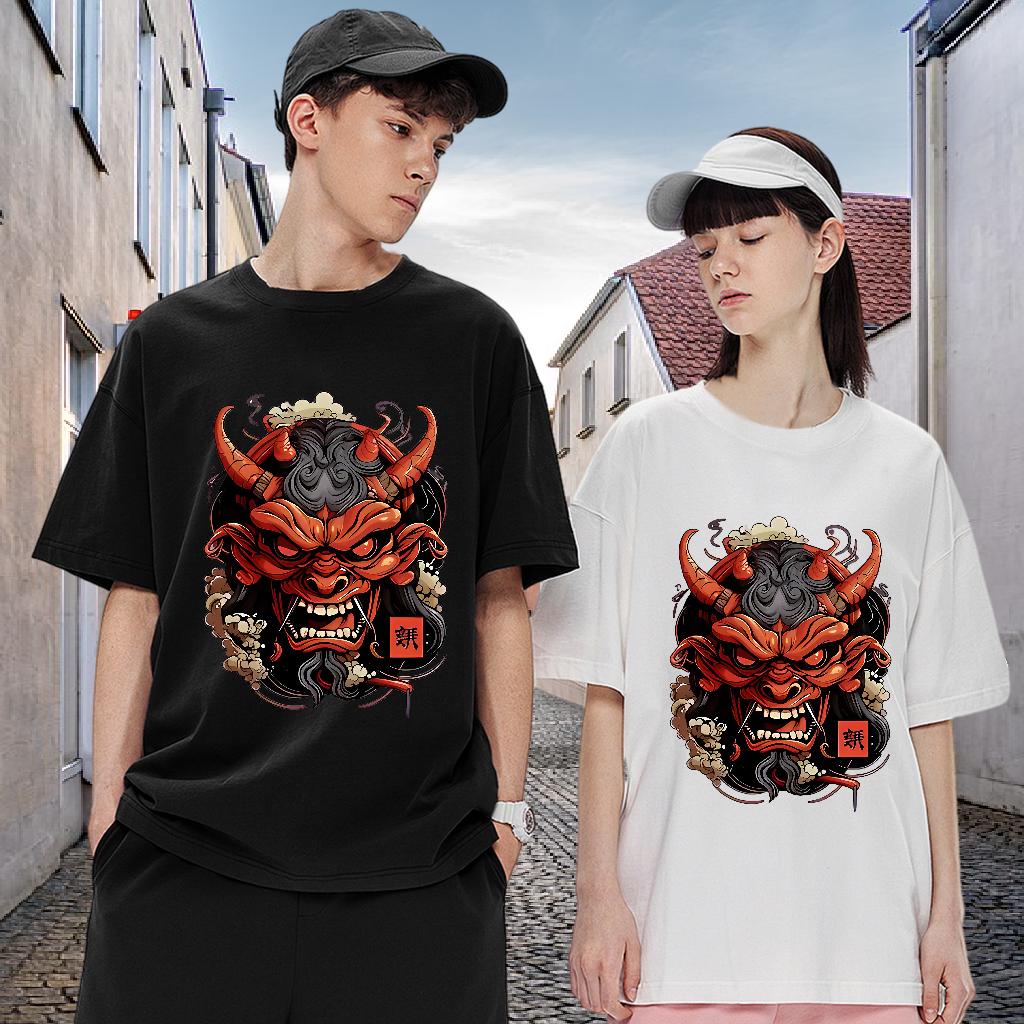 Classic Casual T Shirts Men DIY Anime Men Tops Tees Spring Summer 180g Cotton Soft Clothes