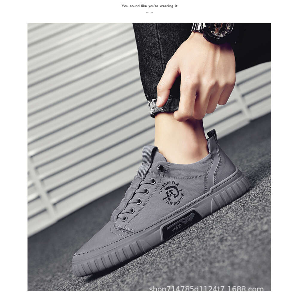 New Design Men Sports Casual style Canvas Shoes Fashion Trendy Breathable Comfortable Free shipping size