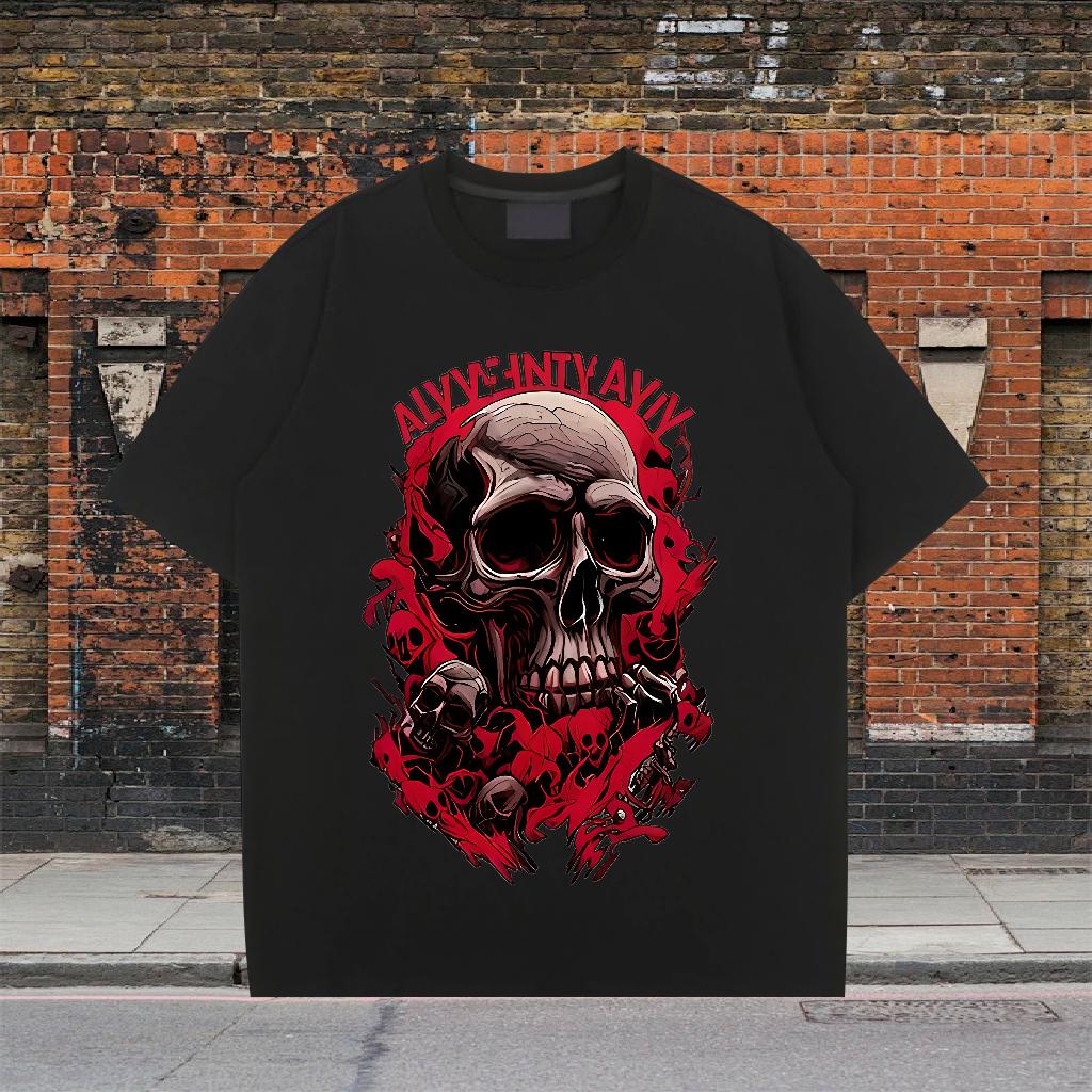 Unisex T-Shirts for Men Street Cotton Breathable Tshirts 2024 DIY Custom Tops Shirt