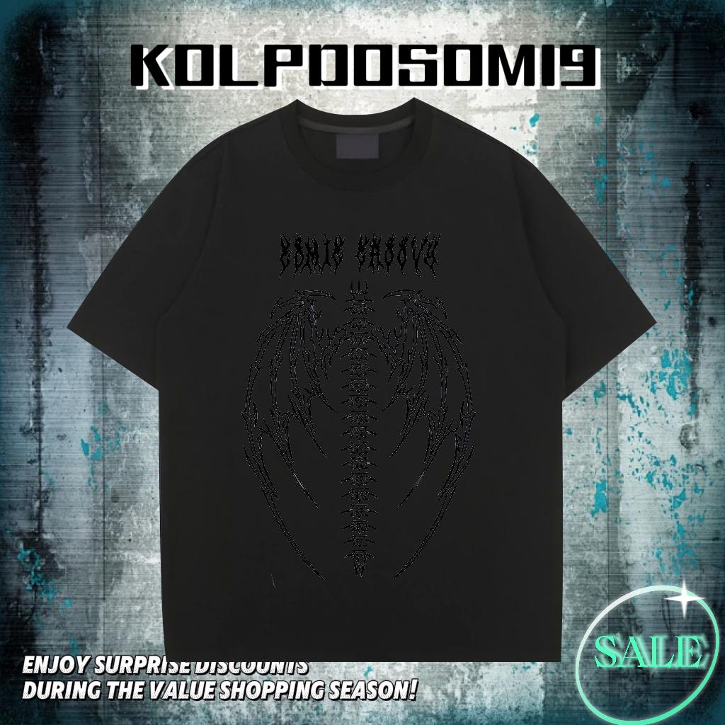 Cool Design T-Shirts Sport 180g Cotton Men Tees 2024 Cartoon Print Tee Shirt