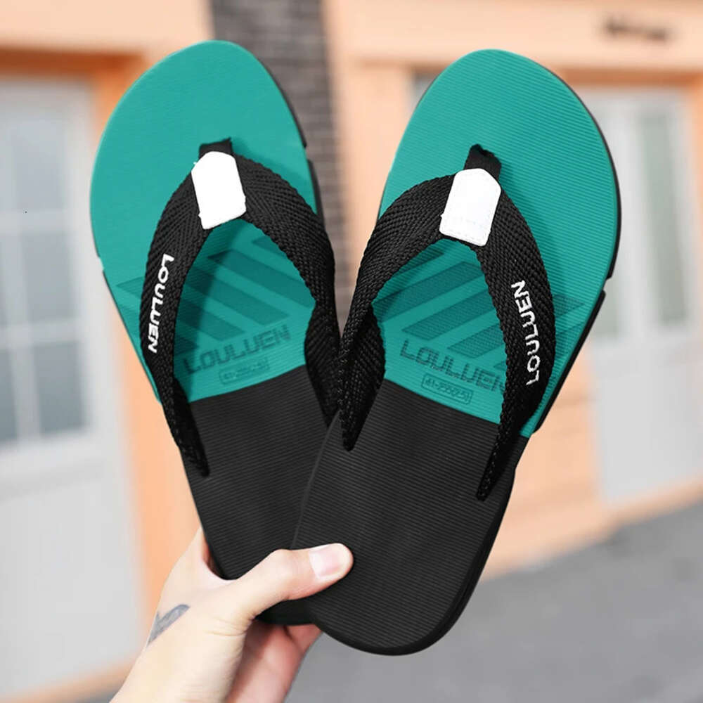 Quality Summer High Brand Fashion Flip Flops Casual Breathable Thicken Beach Men Slippers Outdoor Ddmysaturn