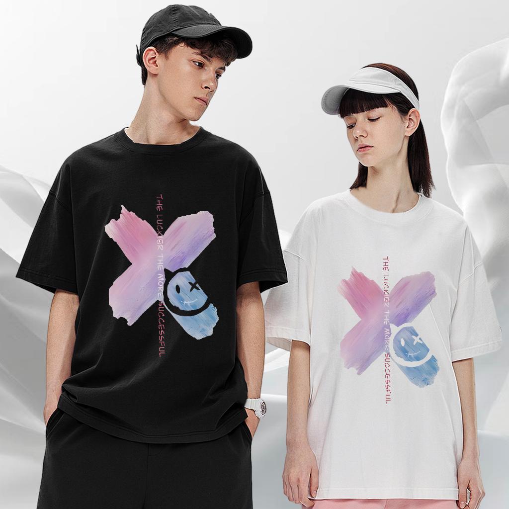 Unisex T-Shirts for Men Casual Breathable Short Sleeve Men Tees New Designer Customized Print Tees Shirts