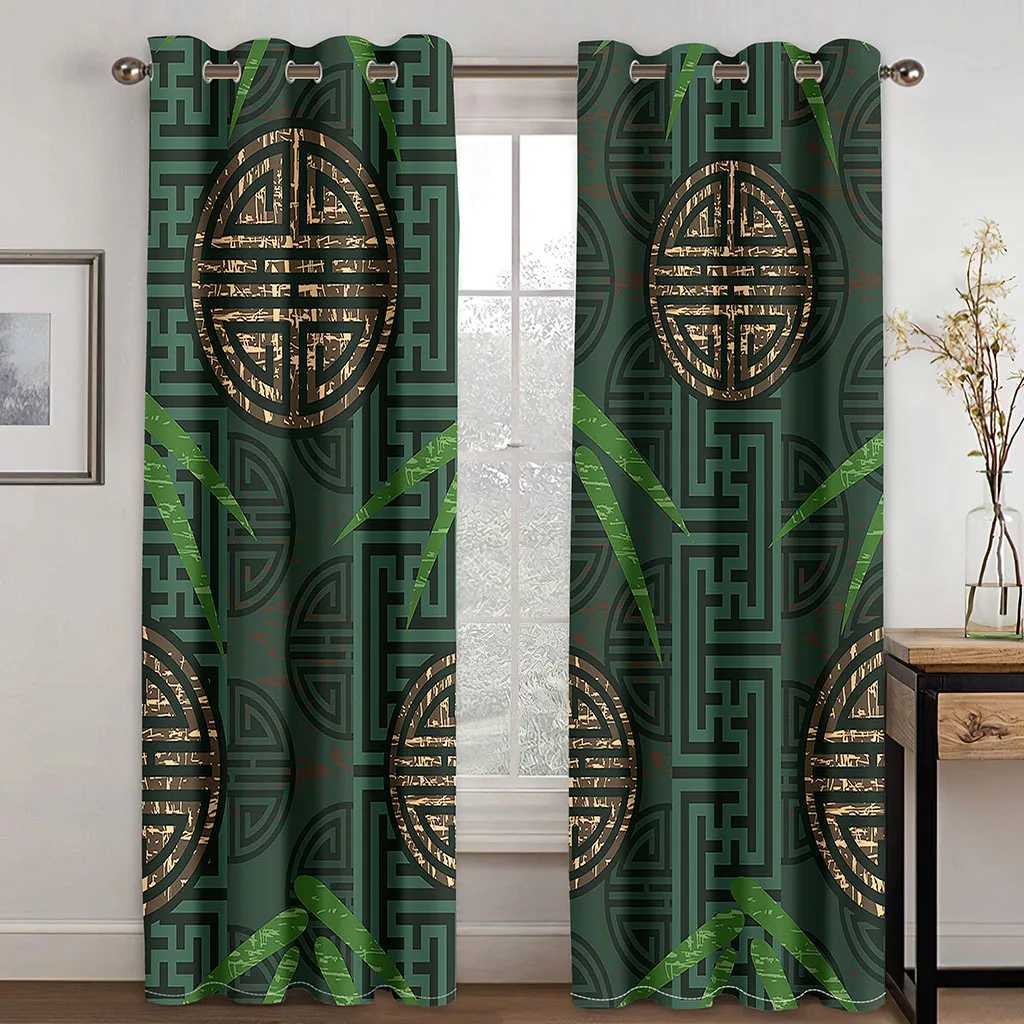 Curtain Brand High quality black gold luxurious curtains childrens bedrooms living rooms living rooms kitchens decorations curtains blinds T240604