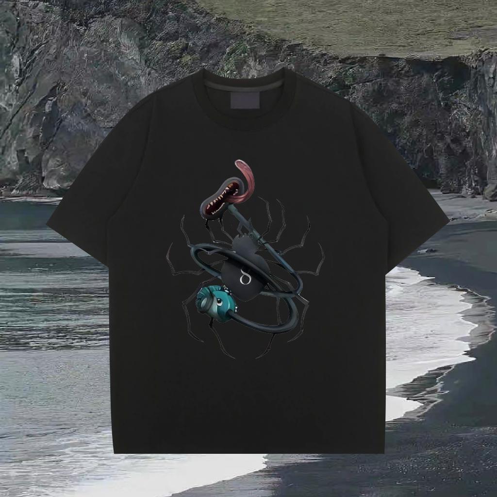 High Quality Men T Shirts Daily Outfit Crew Neck Cotton Couples T Shirts New Designer Plus Size Cartoon Top Tees