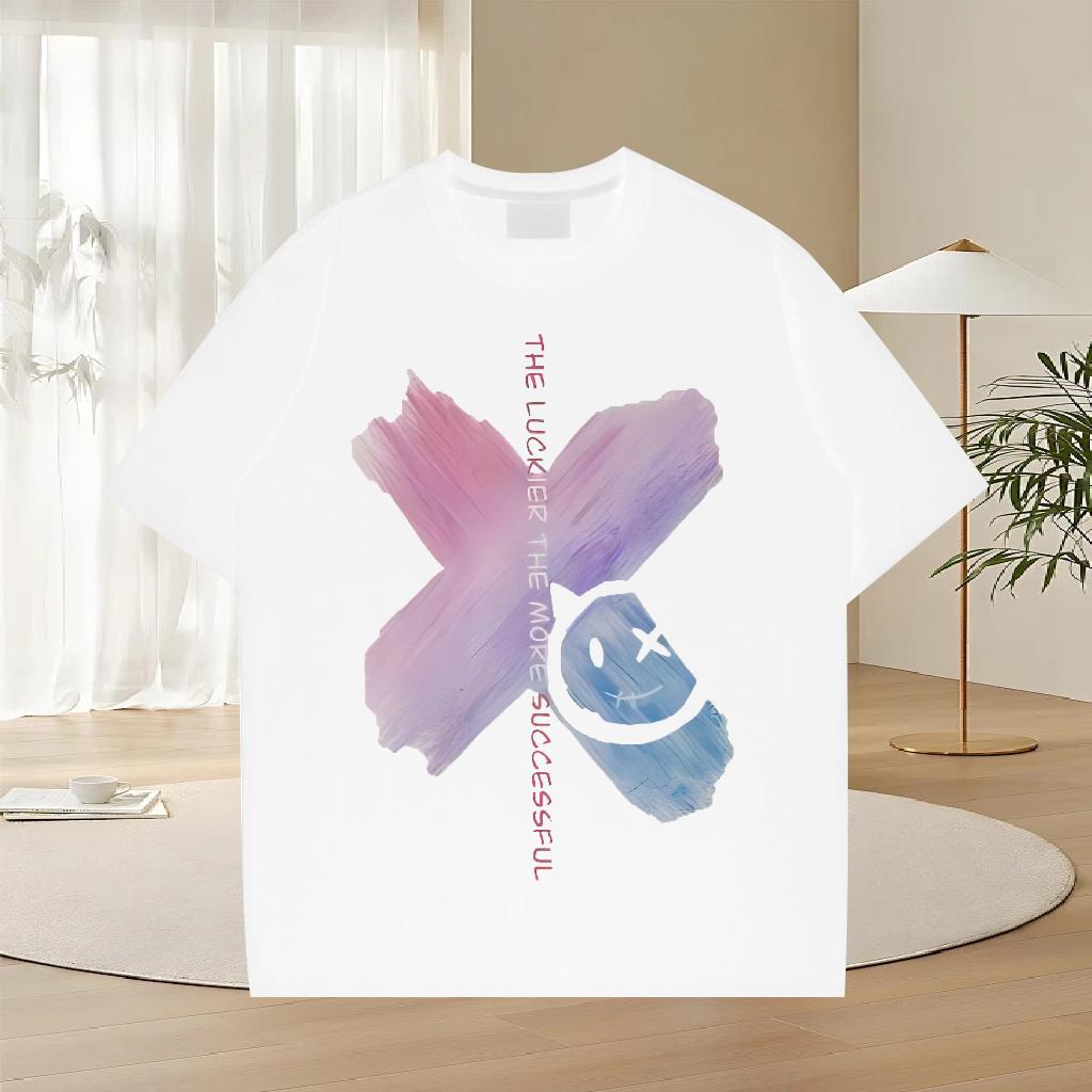 Cool Design T-Shirts Sport Cotton Breathable Short Sleeve Tshirt for Man Woman Casual New DIY Anime Tee Shirt