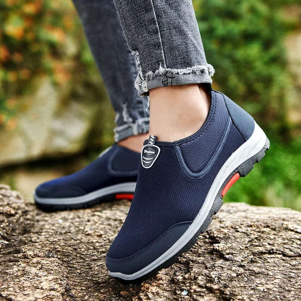 Walking Lightweight Summer Outdoor Sneakers Men Fashion Casual Shoes Breathable Slip On Mens Loafers Zapatillas Hombre Ddmysaturn