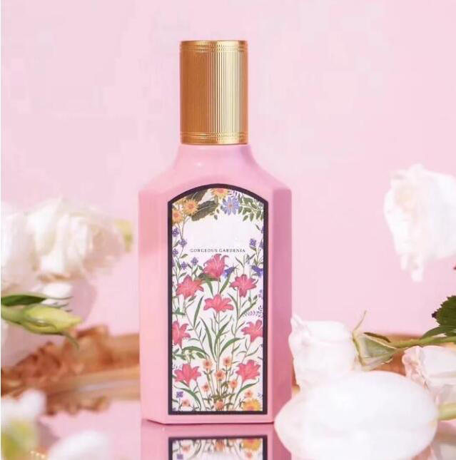 Elegant Flora Perfume For Women GORGEOUS Cologne 100ml Orchid Magnolia Jasmine Gardenia good smell long lasting lady EDP Parfums Gift Set Wedding Perfume