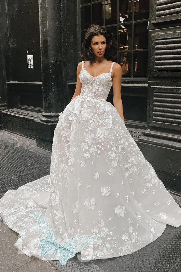 2024Boho Beach Wedding Dresses Bridal Gown With Long Sleeves Sexy Backless Sweep Train Lace Chiffon Country Garden Custom Made Plus Size Vestidos De N