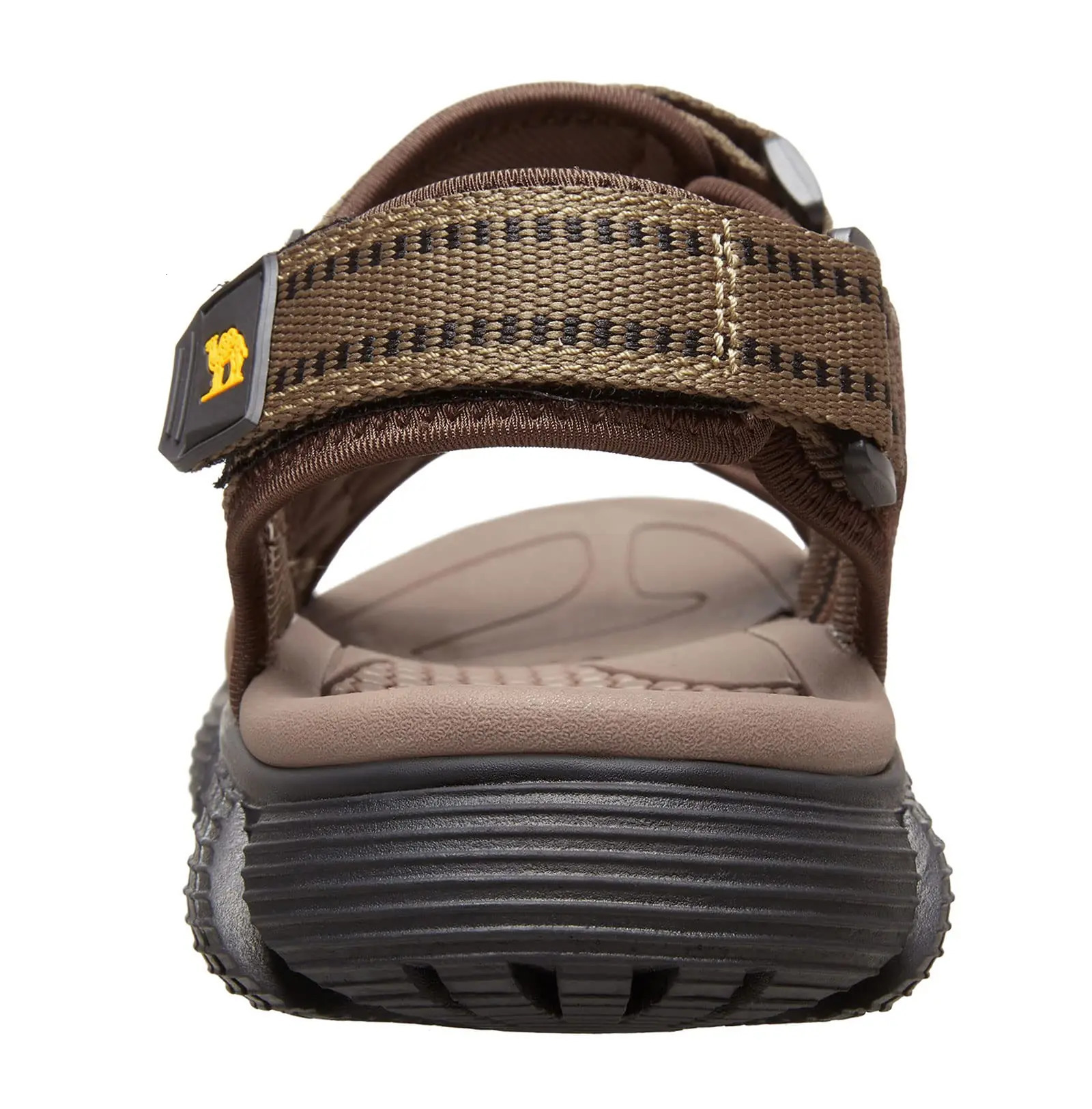 Golden Brocade Mens Hiking Sandals Waterproof Arch Support Water Shoes Anti slip Beach Sandals Adjustable Leather Slide 240605